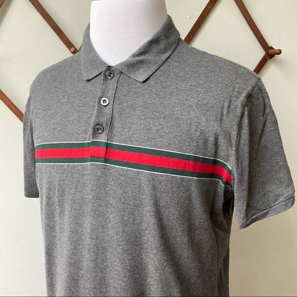 Gucci Web Trim Polo - Picture 6 of 14